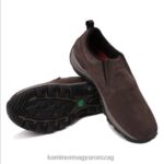 Karrimor cipő barna férfiak moc sétacipő P60RX85 - Image 4