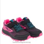 Karrimor cipő fekete/rózsaszín lányok tempo tr 8 edzőcipő P60RX281 - Image 3