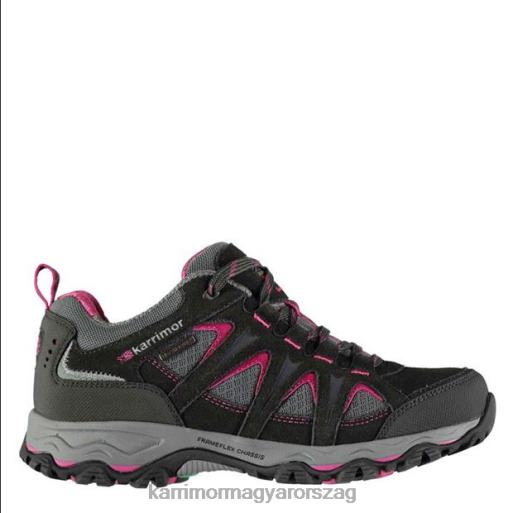 Karrimor cipő fekete/rózsaszín nők alacsony járócipőt szereljen fel P60RX94 - Image 1