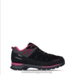 Karrimor cipő fekete/rózsaszín nők forró szikla alacsony járócipő P60RX102