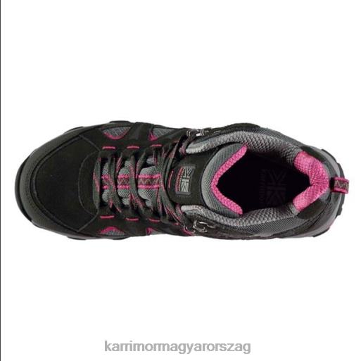Karrimor cipő fekete/rózsaszín nők mount mid gyalogos csizma P60RX88 - Image 3