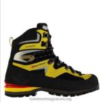 Karrimor cipő fekete sárga férfiak alpinista hegyi csizma P60RX68