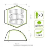 Karrimor Gyűjtemény zöld egynemű párduc 3 tnt 33 P60RX303 - Image 3
