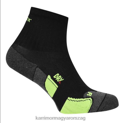 Karrimor kiegészítők fekete/fluo férfiak dri skin 2 csomag futózokni P60RX27 - Image 2