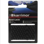 Karrimor kiegészítők fekete/szén férfiak cipőfűző P60RX292