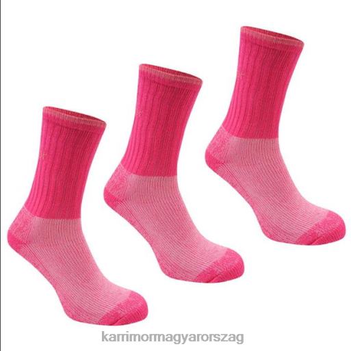 Karrimor kiegészítők rózsaszín nők nehézsúlyú csizma zokni 3 csomag P60RX115 - Image 1