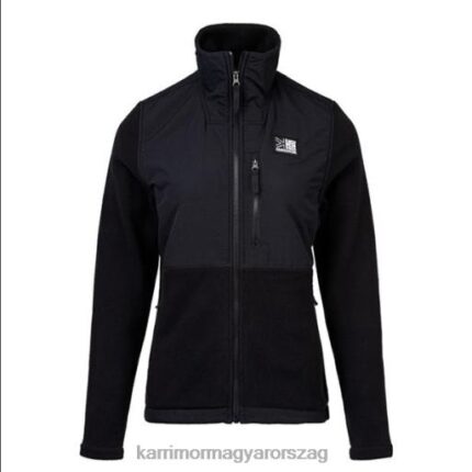 Karrimor ruházat fekete egynemű gyapjú kabát P60RX282