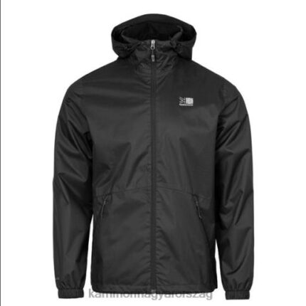 Karrimor ruházat fekete férfiak sierra kapucnis kabát P60RX267