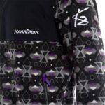 Karrimor ruházat fekete/lila apop férfiak k2 cipzáras gyapjú P60RX158 - Image 4