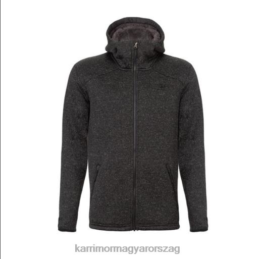Karrimor ruházat fekete márga férfiak hosszú ujjú kapucnis pulóver P60RX147 - Image 1