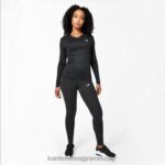 Karrimor ruházat fekete nők hosszú ujjú futópóló P60RX21 - Image 4