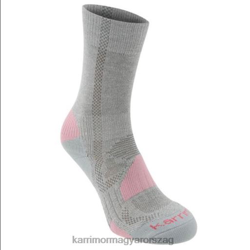 Karrimor ruházat szürke/rózsaszín junior sétálózokni 2 csomag P60RX117 - Image 1